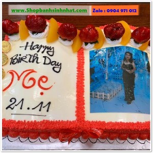 Bánh Sinh Nhật In Hình Ảnh - H678